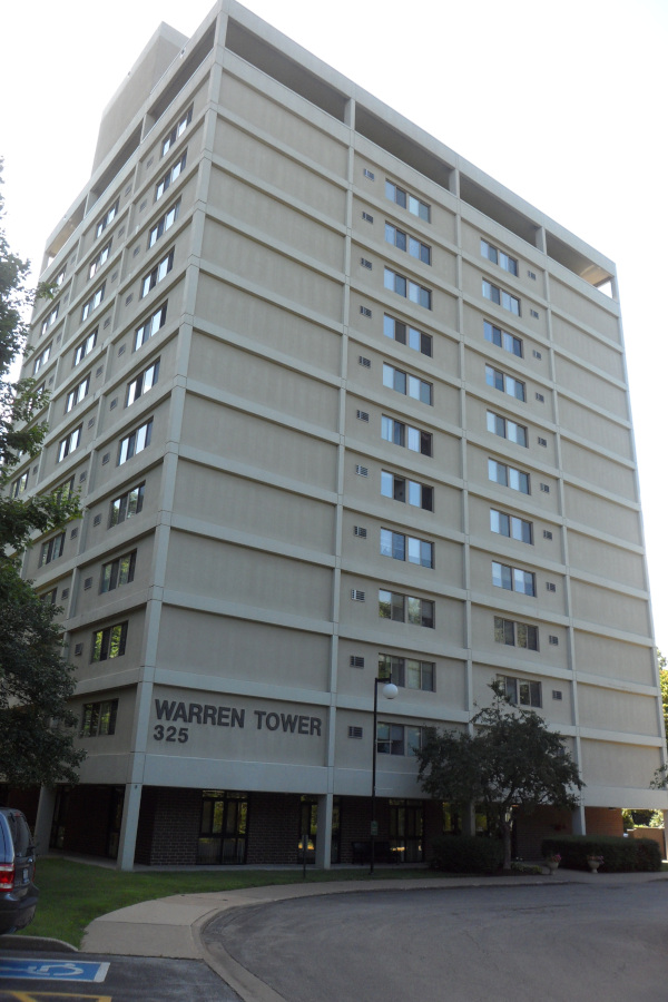 Warren Tower Front View